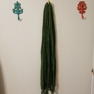 Lightweight Green Scarf